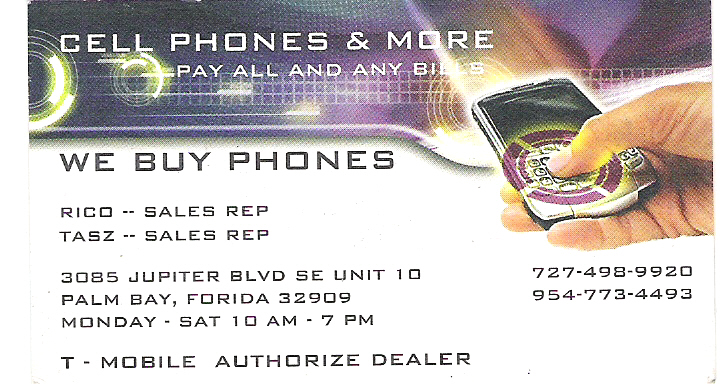 Cell phones